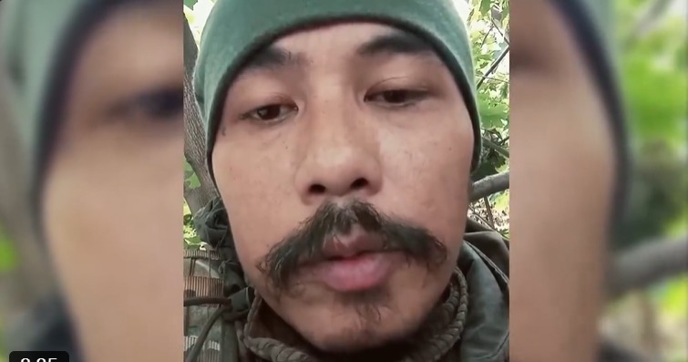 Mantan anggota Marinir TNI Angkatan Laut yang menjadi tentara relawan Rusia, Satria Arta Kumbara ingin kembali menjadi warga WNI. (X@KentLavis)